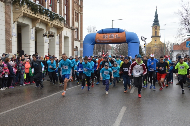 Jótékonysági Jogging Szuperinfó Szilveszteri Futóverseny eredményei