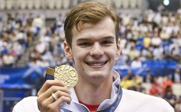 Kós Hubert országos csúccsal aranyérmes 200 méter háton