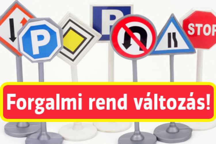 Forgalomkorlátozások szeptember 3-22. között