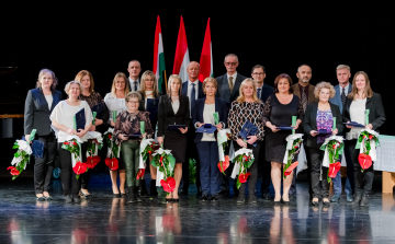 Főispáni elismeréseket adtak át Bács-Kiskun vármegyében 