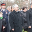 Városi ünnepség a Petőfi szobornál március 15-én