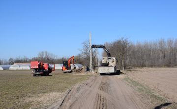 Hálózatbővítés Petőfiszálláson