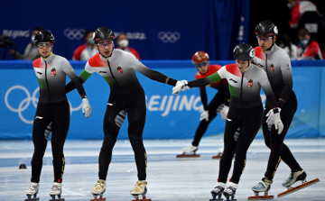 Olimpiai bronzérmes a magyar rövidpályás gyorskorcsolya vegyesváltó