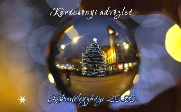 Karácsonyi képeslapra került gyönyörű városunk