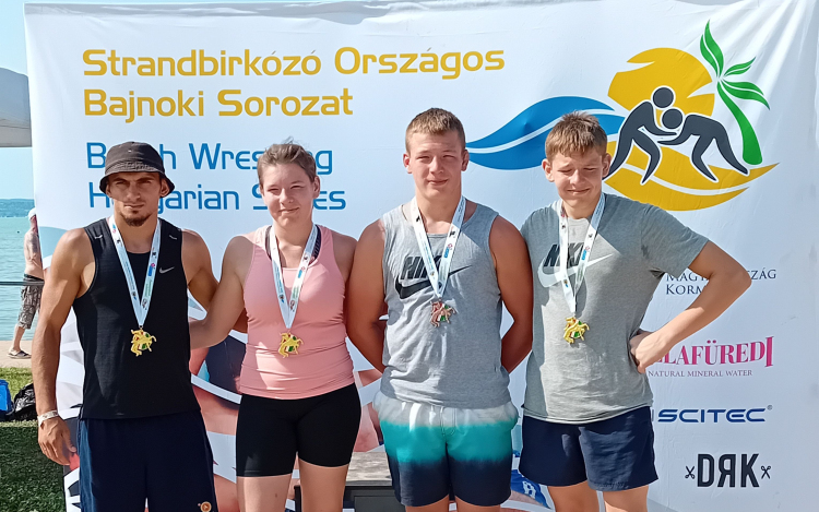 Kiváló eredmények a Strandbirkózó Országos Bajnokságon