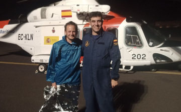 Rakonczay Gábor feladta az óceánátkelési kísérletét