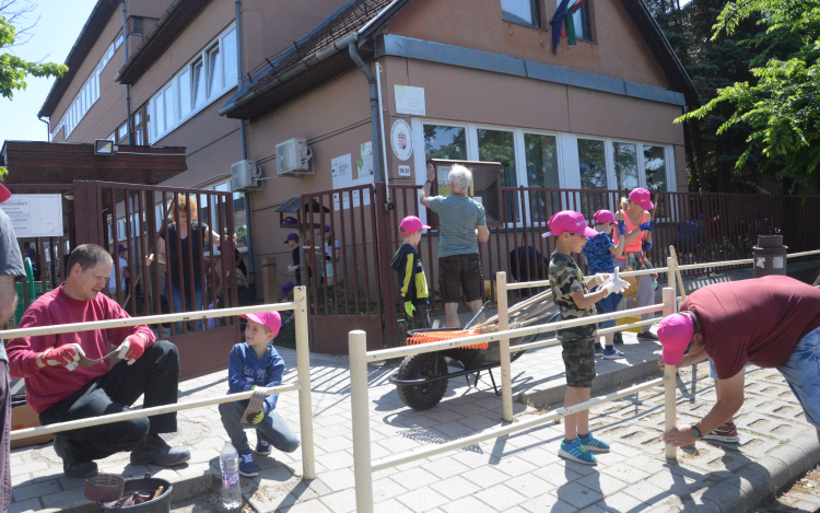 Megszépült a Dózsa iskola környezete az 5S program keretében