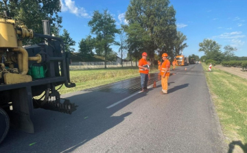 Épülnek a megye alsóbbrendű útjai