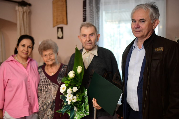 90. születésnapját ünnepelte Vízhányó Imre