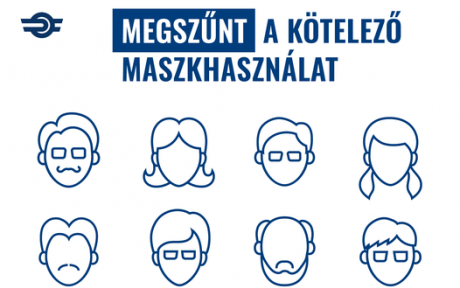 Július 3-tól nem kötelező a maszk a MÁV-Volán-csoport járművein, állomásain és megállóhelyein
