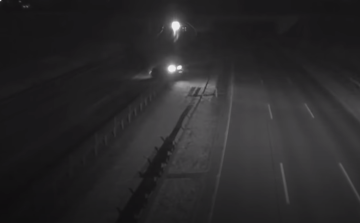 Hihetetlen baleset az M0-son – de az igazán sokkoló, ami ezután történt - VIDEÓ