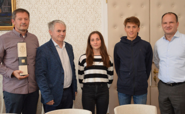 Városunk vezetői is gratuláltak az újdonsült Európa-bajnoknak