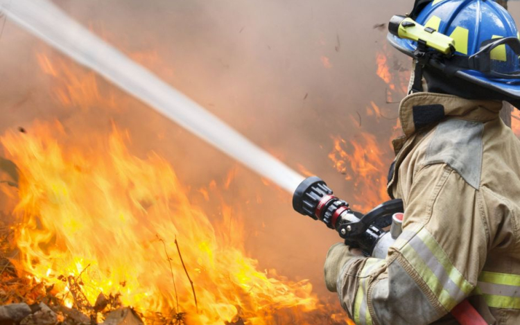 Kigyulladt egy járműtároló, több autót is érintett a tűz