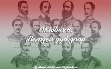 Főhajtás az aradi vértanúk tiszteletére