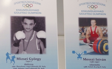 Végleges helyére kerül a félegyházi olimpikonok emlékoszlopa