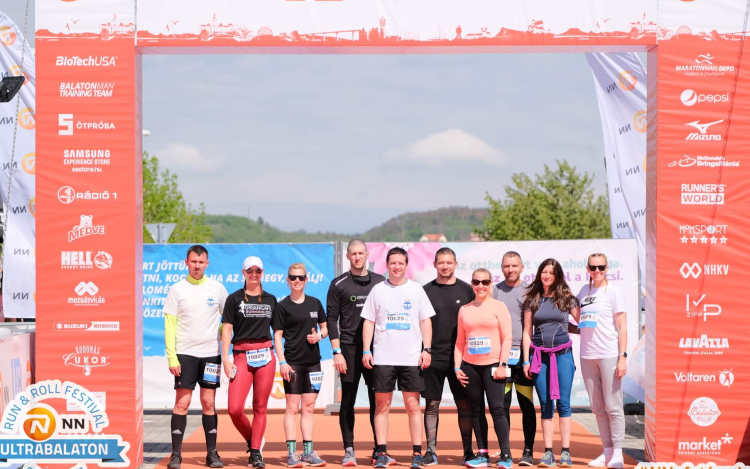 Dobogós helyezés az Ultrabalaton futáson