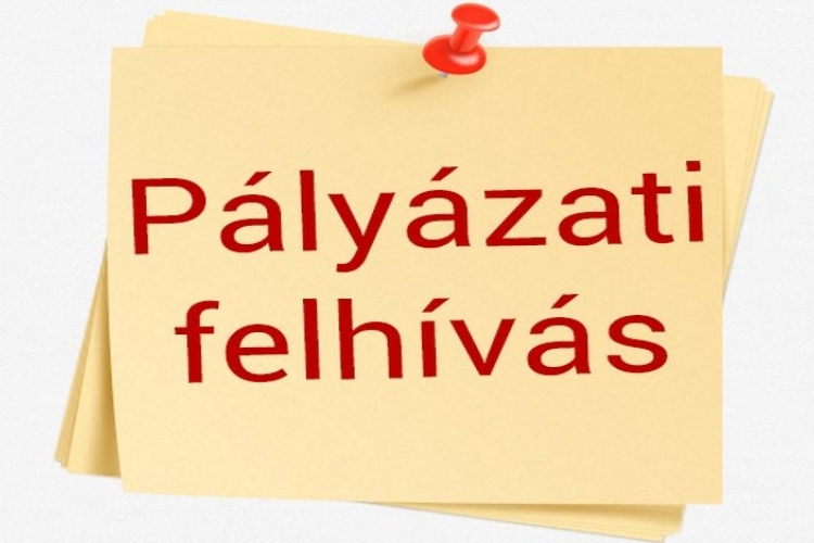 Pályázati felhívás