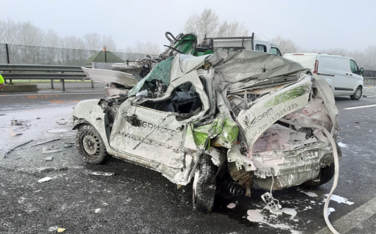 Halálos baleset történt az M5-ös autópályán