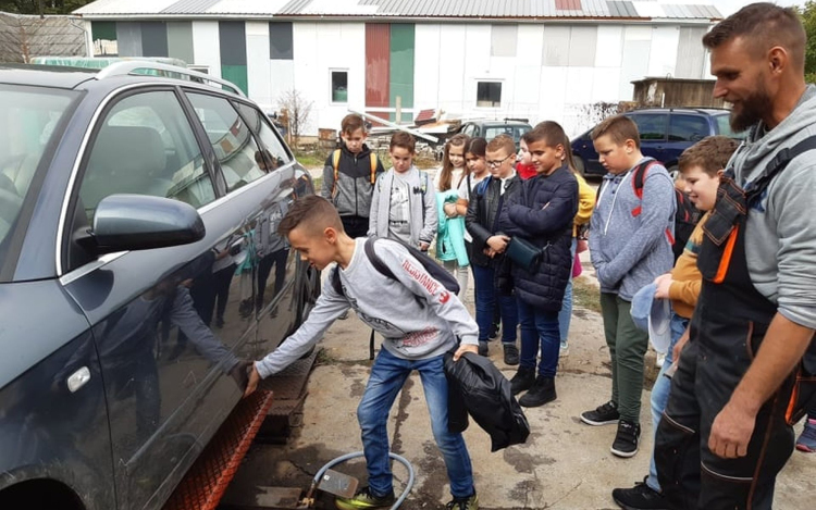 Pályaorientációs napon a Batthyány iskola