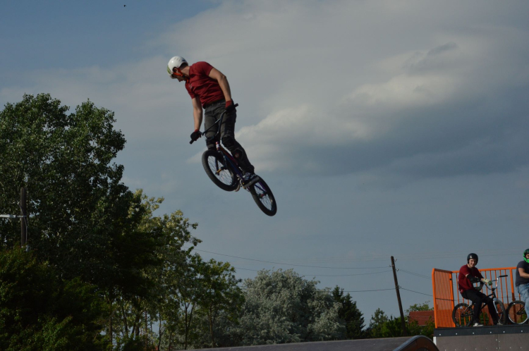 Hivatalosan is átadták a BMX freestyle pályát