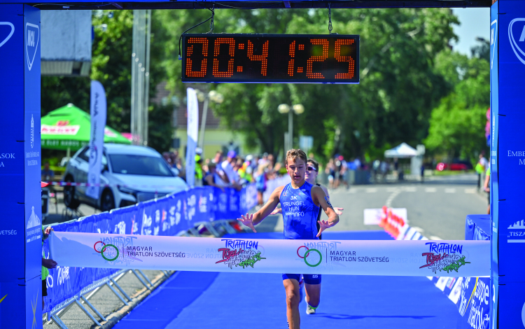Kiváló szereplés a Triatlon Európa Kupán