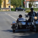 Áldásért jöttek Félegyházára a keresztény zarándok motorosok