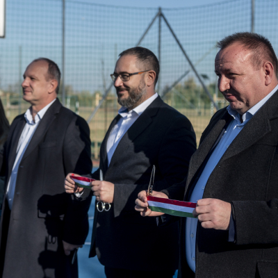  Átadták a megújult Vasas pályát Kiskunfélegyházán