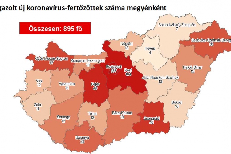 Koronavírus: Tizenegyen meghaltak, újra nagyot ugrott a beazonosított fertőzöttek száma 