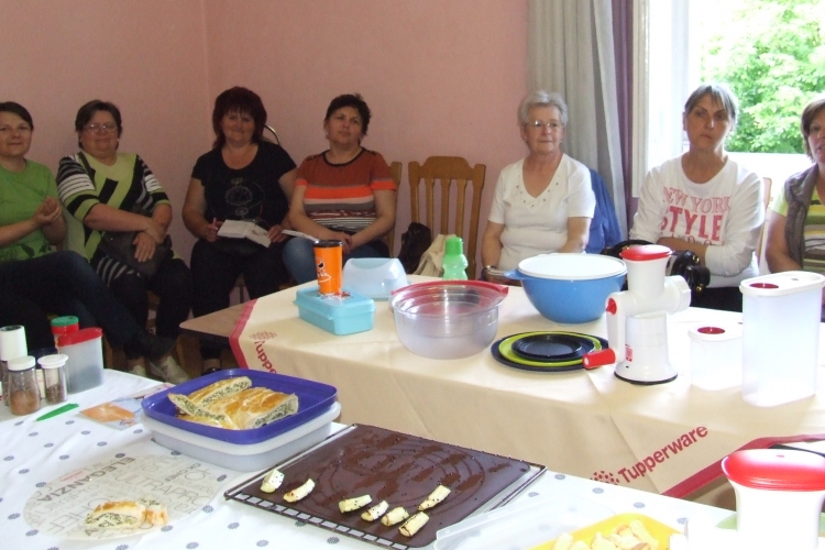 Finom falatok a Tupperware Főzőklubban