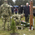 Elhunyt bajtársak emlékét őrzi a felavatott kopjafa