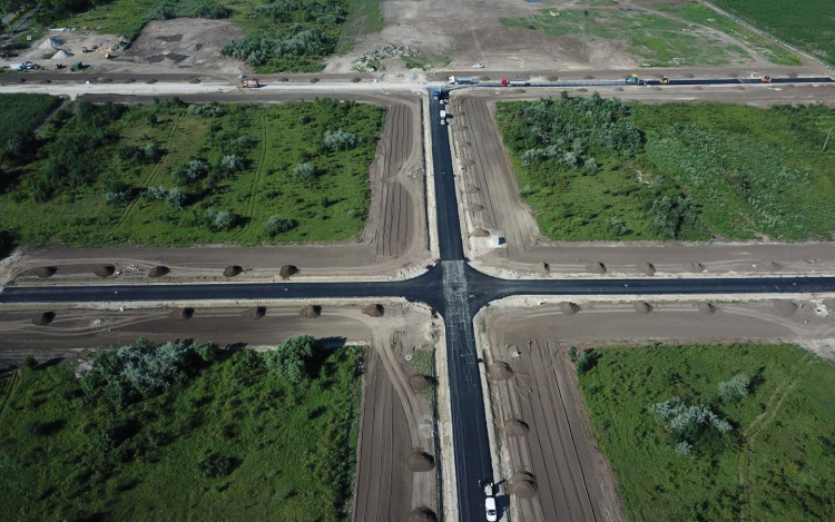Végéhez közelít az Ipari Park fejlesztésének II. üteme