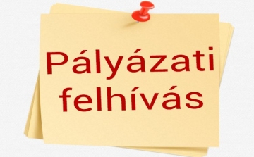 Pályázati felhívás