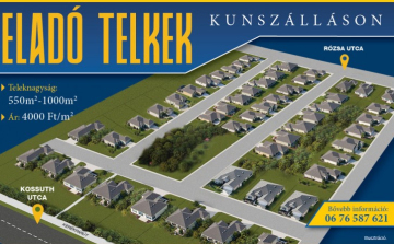 Most nagyon megéri telket venni Kunszálláson