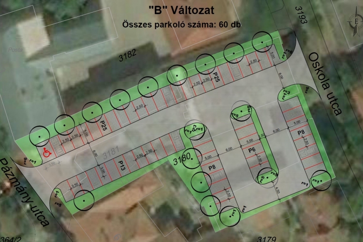 Évtizedekre megoldódik a parkolás a piac és a nagyposta körül