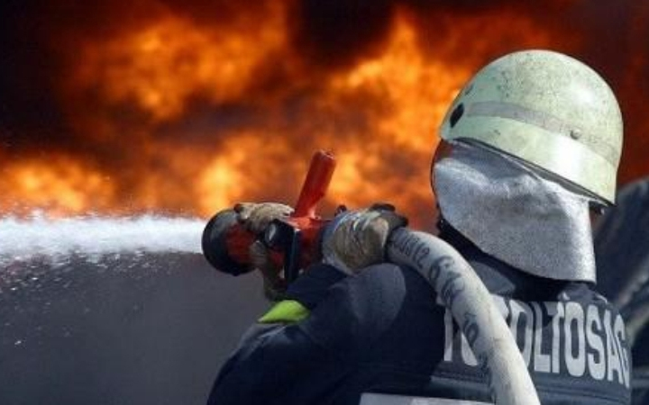 Tűz volt egy kiskunfélegyházi épületben