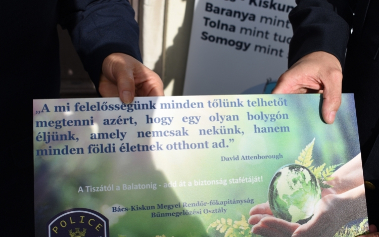 Bács-Kiskun megye átvette a biztonság stafétáját