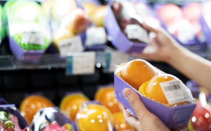 Ehető termékcsomagolást tesztel a Tesco