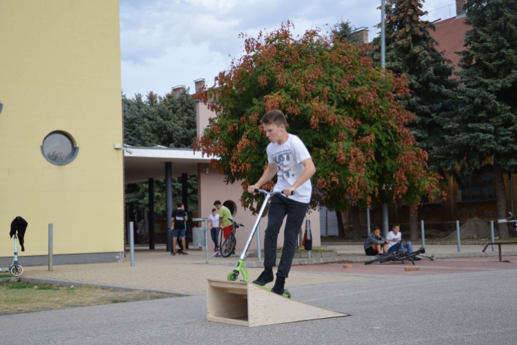 Összefogtak a félegyházi extrém sportot űző fiatalok