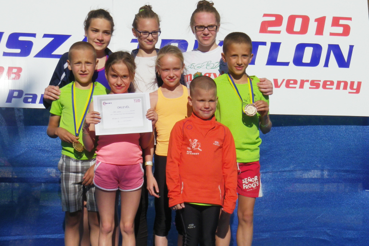 Érmekkel tértek haza triatlonosaink