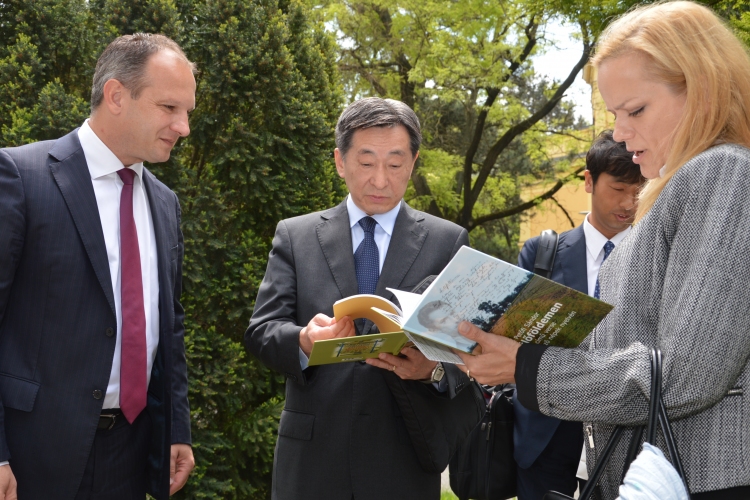 Városunkba látogatott a japán nagykövet