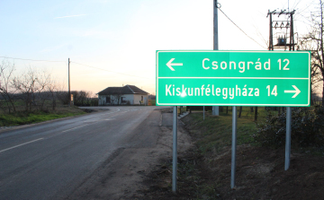 Megújult a 4501-es út 2,7 kilométeres szakasza Tiszaalpáron