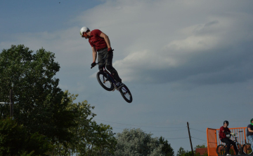 Hivatalosan is átadták a BMX freestyle pályát