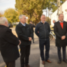 Ünnepélyesen is átadták a Csanyi úti kerékpárutat